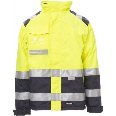 Payper pracovná bunda HISPEED LADY fluorescenčná žltá navy modrá
