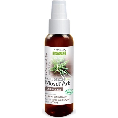 Propos Nature Тонизиращи етерични масла, БИО, спрей, 100 ml (751922 (HSMUSCLES100) PN)