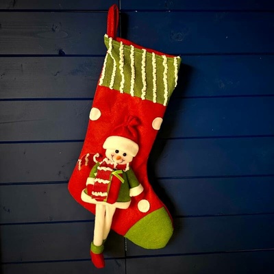 DECOLED Vianočná punčocha so postavičkou, 50 cm