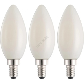 EGLO Комплект 3x LED крушки C35 E14/2, 2W/230V 2700K - Eglo 110444 (EG110444)