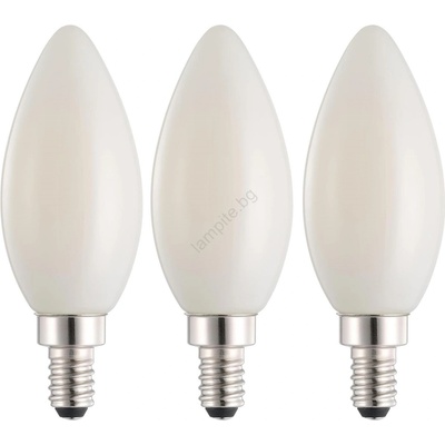 EGLO Комплект 3x LED крушки C35 E14/2, 2W/230V 2700K - Eglo 110444 (EG110444)