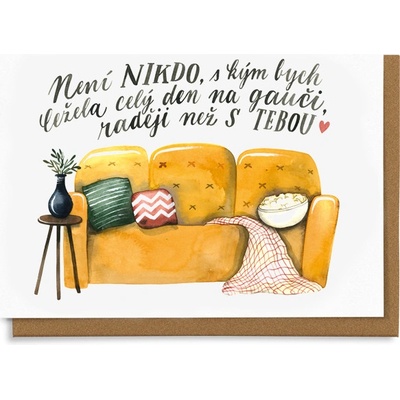 Chaukiss Není nikdo s kým bych ležela celý den na gauči raději, než s tebou
