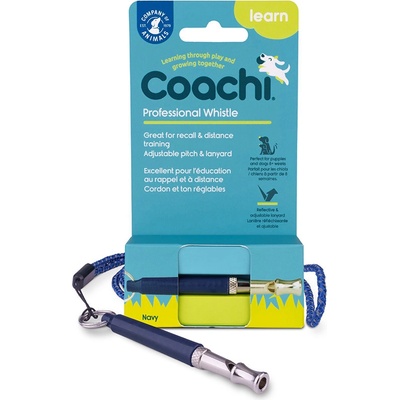 The Company of Animals Ltd Profesionální píšťálka Whistle modrá TCOA