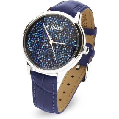 Spark se Swarovski Elements Punto modré ZCR38BB