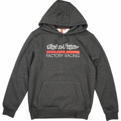Troy Lee Designs Factory Racing black heather/červená