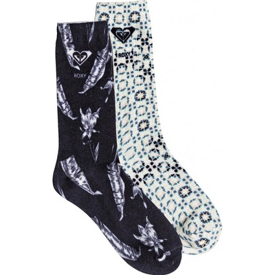 Roxy ponožky Mid Calf 2 pack KVJ0/Anthracite