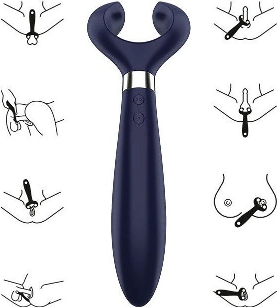 Satisfyer Partner Multifun 3 modrý