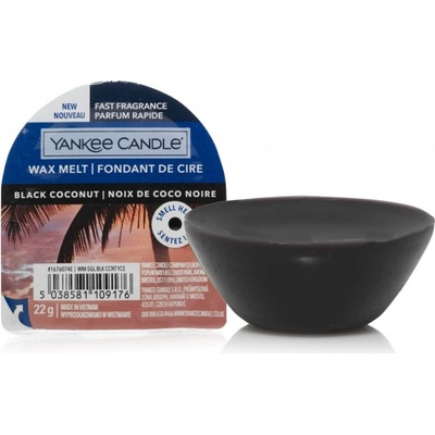 Yankee Candle vonný vosk do aroma lampy Black Coconut 22 g