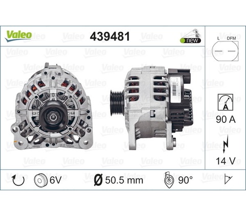 Alternátor VALEO 439481