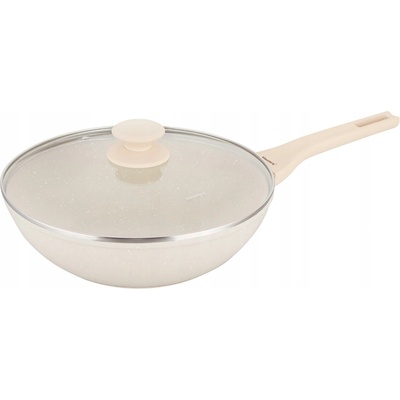 Klausberg MRAMOROVÁ PÁNEV WOK 28 cm S POKLIPEM KB-7991