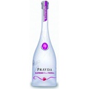 Pravda Vodka Raspberry 37,5% 0,7 l (čistá fľaša)