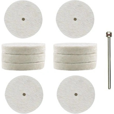 Proxxon Filcové leštiace kotúče, priemer 22, 10 ks