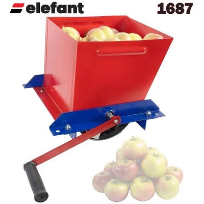 Elefant tools Мелачка ръчна за плодове и зеленчуци Elefant 1687 Koza-Nova Mini, 6 л, метален корпус (UNI-010449)