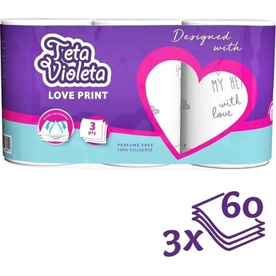 VIOLETA Love 3 vrstvy / 3 role – Zboží Dáma