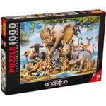 Anatolian Пъзел Anatolian от 1000 части - Усмивки от Африка, Хауърд Робинсън (P1043)