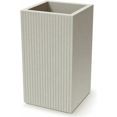 Prosperplast Kvetináč CORO SQUARE HIGH 40 cm pieskový