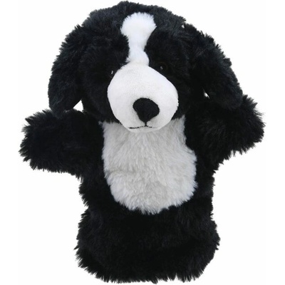 The Puppet Company Ltd. Maňásek na ruku - šetrní kamarádi - Border kolie (Border Collie – ECO Puppet Buddies – Animals 25 cm)