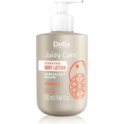 Delia Cosmetics Juicy Care Orange hydratačné telové mlieko 280 ml