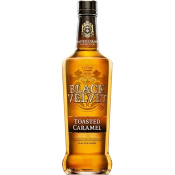 Black Velvet Toasted Caramel 35% 1 l (holá láhev)