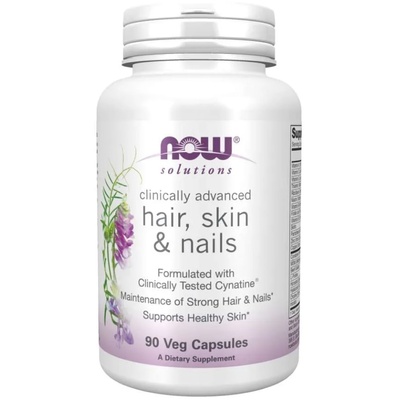 NOW Solutions Hair, skin & nails, 90 капсули, Now