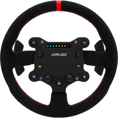 GT-Style GTS Steering Wheel for GT Simulation, suede finish (GTS(SUEDE))