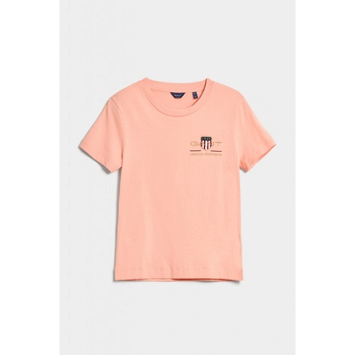 Gant tričko ARCHIVE SHIELD SS T SHIRT oranžová
