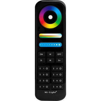 LEDprodukt SMART ovládač RF20 8 okruhov čierny - 2,4GHz