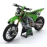 NewRay Модели на автомобили и мотоциклети модел 1/12 Kawasaki KX 450 ELI TOMAC - 1: 12 (TRS8329-4013)