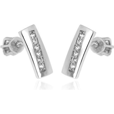 Zlatnictví U Kostela zlaté náušnice se zirkony 1314b