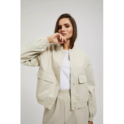 Moodo Бежово бомбър яке с джобове Moodo Moodo | Bezhov | ЖЕНИ | XL