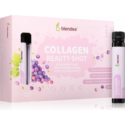 Blendea Collagen Beauty Shot ampuly pre krásne vlasy, pleť a nechty 14 x 25 ml
