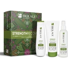 Biolage Strength Recovery šampón pre poškodené vlasy 250 ml + posilňujúca bezoplachová starostlivosť pre poškodené vlasy 232 ml + kondicionér pre poškodené vlasy 200 ml
