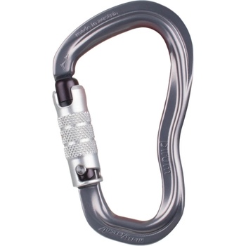 AustriAlpin Заключващ се карабинер Austrialpin Pirum 3-way Autolock Locking carabiner - Anthracite Anodized - размер One Size (323-0145-0111)