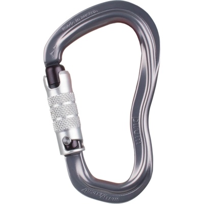 AustriAlpin Заключващ се карабинер Austrialpin Pirum 3-way Autolock Locking carabiner - Anthracite Anodized - размер One Size (323-0145-0111)