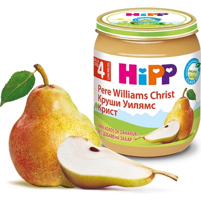 Hipp Био пюре Круши "Уилямс-Крист" 4м+ 125г