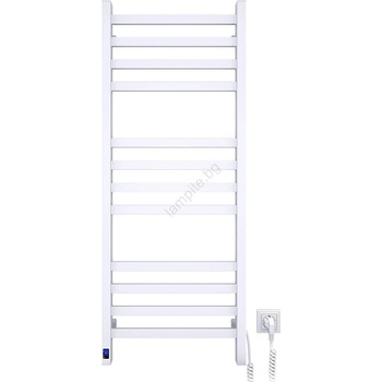 Navin Радиатор за баня тип стълба с термостат AVANGARD 459W/230V 120, 6cm IP44 бял, десен (NV0020)