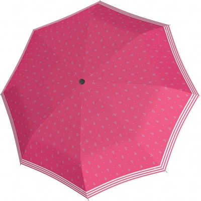 Doppler Mini Fiber Sailor dámský skládací deštník růžový