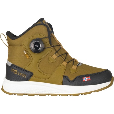 Trollkids Детски зимни ботуши Trollkids Kid's Bergen Winter Mid Cut Winter boots - Bronze / Black - размер 34 (EU) (702-3482-0417)