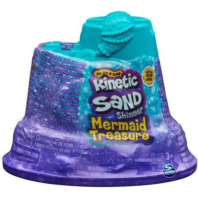 Kinetic Sand Shimmer - Кутия за съкровища на морската сирена (6064334) (86786)