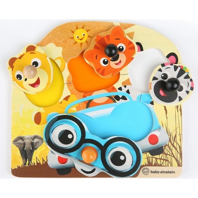 Hape Baby Einstein puzzle Friendy Safari Faces