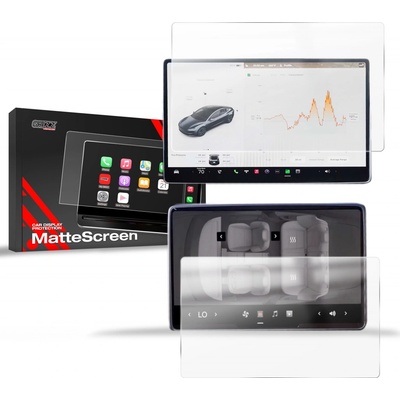 GRIZZ Protector, Ochranná fólie na display 2v1 Matte, Tesla Model Y Juniper, 2024- ,