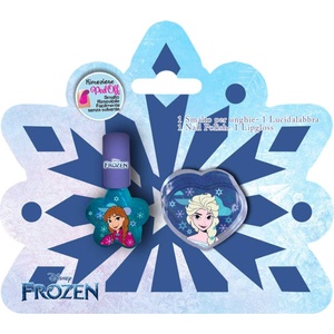 Coriex Детски козметичен комплект Coriex - Frozen, лак и гланц