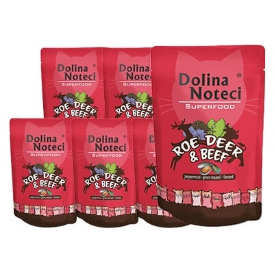 Dolina Noteci Superfood srnčí a hovädzie maso 10 x 85 g