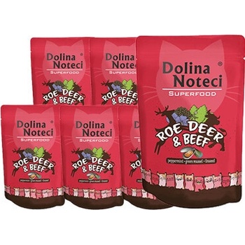 Dolina Noteci Superfood srnčí a hovädzie maso 10 x 85 g