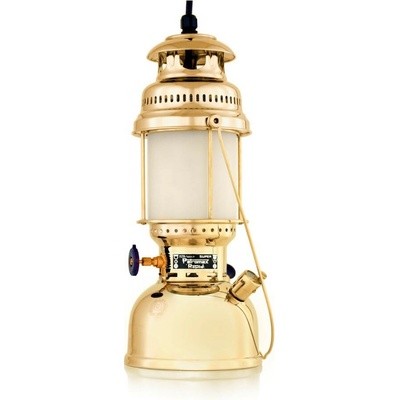 Petromax petrolejová lampa HK500 - leštená mosadz