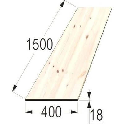 Spárovka SM 18x400 x 1500 průběžná A/B