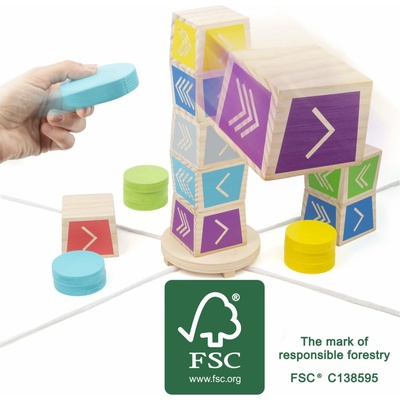 Small Foot Hádzacia Hra Kubb Active