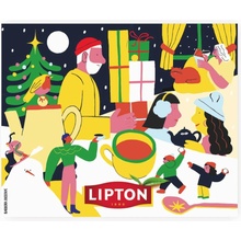 Lipton Vianočný výber ovocných čajov 20 vreciek