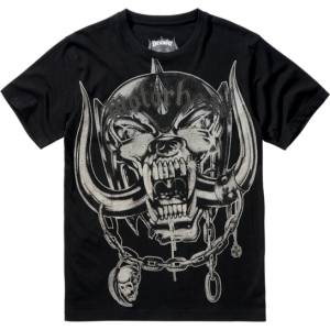 Brandit Motörhead Тениска с печат на Warpig, черна (61004.2)