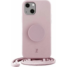 Just Elegance JE PopGrip iPhone 14 světle RŮŽOVÉ/růžový dech